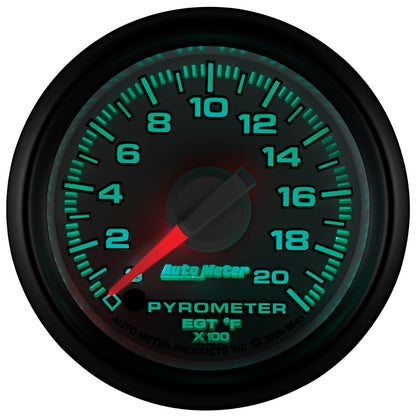 2-1/16 In. PYROMETER 0-2000 Fahrenheit GEN 3 DODGE FACTORY MATCH