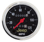 3-3/8 In. SPEEDOMETER 0-120 MPH JEEP