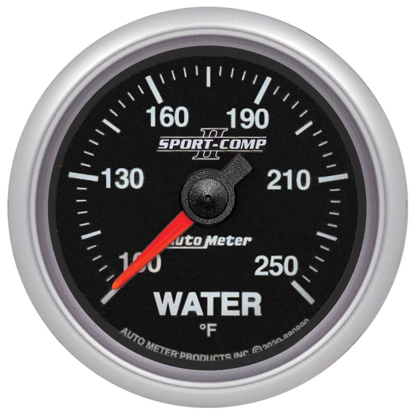 AutoMeter 2-1/16in Water Temp 100-250 °F Sport Comp II - ATM-880890