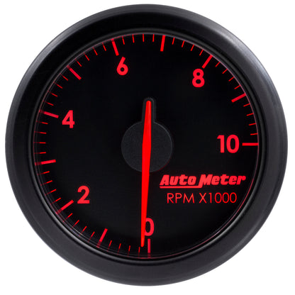 2-1/16 In. TACH 0-10000 RPM AIRDRIVE BLACK