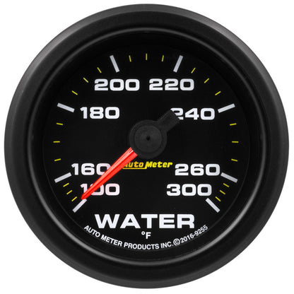 AutoMeter 2-1/16 in. Water Temp Gauge 300°F Extreme Environment w/ Peak & Warn - ATM-9255
