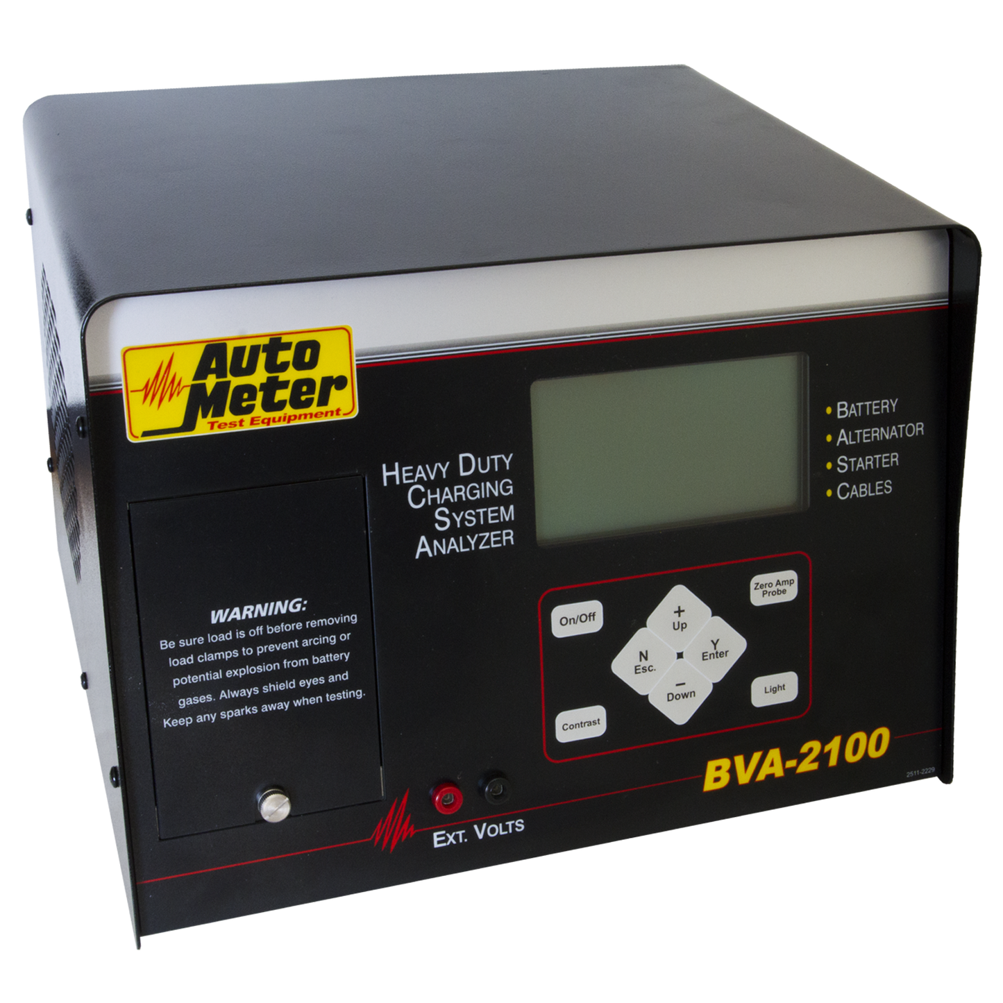BVA2100; Heavy Duty Automated Electrical System Analyzer