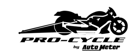 3-3/4 In. TACHOMETER 0-8000 RPM BLACK PRO-CYCLE